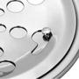 Imagem de Ralo De Banheiro Cromado Inox Lavabo 15x15 150 mm