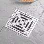 Imagem de Ralo Inox com Tampa Anti Odor 10X10 Banheiro Lavabo Anti insetos