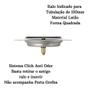 Imagem de Ralo Inteligente Click De Banheiro 15x15 Inox Cromado F9001 Luuk Young