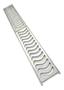 Imagem de Ralo Linear 15x100 Reforçado C/ Aro fixação com Tela (2 Pçs 15x50)