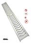 Imagem de Ralo Linear 15x100 Reforçado C/ Aro fixação com Tela (2 Pçs 15x50)