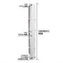 Imagem de Ralo Linear 6x50 Branco Grelha Inox Oculto