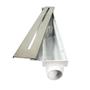 Imagem de Ralo Linear 6x50 Inox 304 modelo Ciclope Coletor Branco Com Tela Anti Insetos