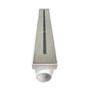 Imagem de Ralo Linear 6x50 Inox 304 modelo Ciclope Coletor Branco Com Tela Anti Insetos