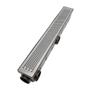 Imagem de Ralo Linear 6x50 Inox Perfurado Quintal Coletor Marrom