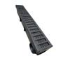 Imagem de Ralo Linear 8x50 Alumínio Preto Fosco com Tela Anti Escorpião