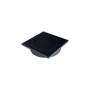 Imagem de Ralo Linear Elleve Touch 9572 15x15 com Tampa Black Matte