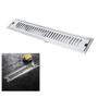 Imagem de Ralo Linear Inox 50cm Banheiro Area Externa Lavabo Piscina Quintal Anti Odor Anti Inseto Higienico Resistente