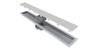 Imagem de Ralo Linear  Tampa Inox Seca Smart 70 Cm 2 Saidas De 50mm - Ralo Linear