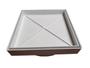 Imagem de Ralo Oculto 10x10 Banheiro Cor Branco Cola Piso Porcelanato