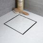 Imagem de Ralo Oculto Invisivel 15X15 Anti Odor Kit 7 Uni Box Banheiro Cozinha Lavabo Discreto Chao Piso Varanda