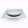 Imagem de Ralo Para Banheiro Inteligente Click Up Quadrado 10x10 Cm Inox 304 - R10