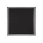 Imagem de Ralo Quattro Vistta Inox Preto 15 x 15 cm