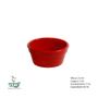 Imagem de Ramequim Cheff 60 ml de Polipropileno Vermelha Vemplast