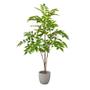 Imagem de Ramo Artificial Ficus Laca Grande (76-140cm) - Planta Artificial com Folhas de Palmeira