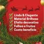 Imagem de Ramos Com Folhas E Frutos Premium Enfeite P/ Árvore De Natal