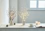 Imagem de Ramos Iluminados Fudios 45cm - 70 LEDs Brancos Quentes com Timer (Conjunto 2)