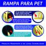 Imagem de Rampa Cachorro Pet Antiderrapante Ajustável Regulável MDF