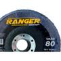 Imagem de Ranger Disco Flap  Zirc.4.1/2 X 80 - Kit C/10 Un