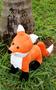 Imagem de Raposa Fox De Pelúcia 24 Cm - Para Decoração Do Quarto /Brinquedo/Enfeite