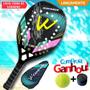 Imagem de Raquete Beach Tennis Camewin Pro 100% Carbono 3k