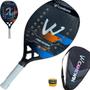 Imagem de Raquete Beach Tennis Camewin Weilin 100% Carbono 18k Profiss