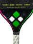 Imagem de Raquete Beach Tennis Emit Hammer Rosa Full Carbon 3k