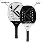 Imagem de Raquete Beach Tennis Kona Maddox Black and White Carbono 12k + Kevlar 2024