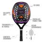 Imagem de Raquete Beach Tennis Storm Sunnex Roxo e Capa