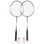 Imagem de Raquete De Badminton Com 2 Pecas + 2 Petecas E Bolsa