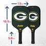 Imagem de Raquete de Pickleball Franklin Sports NFL Green Bay Packers