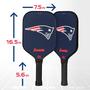 Imagem de Raquete de Pickleball Franklin Sports NFL New England Patriots