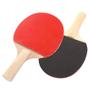 Imagem de Raquete de Tênis de Mesa Ping Pong Resistente Rede 3 Bolinhas Kit 8 Peças