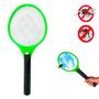 Imagem de Raquete Mata Mosquitos Pernilongos Com Pegada Ergonômica