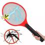 Imagem de Raquete Mata Mosquitos Pernilongos Com Pegada Ergonômica