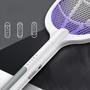 Imagem de Raquete max killer mata mosquito com base recarregavel