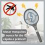 Imagem de Raquete Super Premium Elétrica Mata Mosquito Com Led - Wellmix