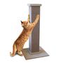 Imagem de Rascunhador para Gato SmartCat Ultimate Cinza - Fibra Sisal 32 Polegadas
