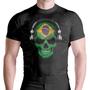 Imagem de Rash Guard Brasil Skull MC Atlética Esportes