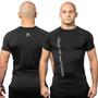 Imagem de Rash Guard Gorilla Masculina Manga Curta Slim Jiu Jitsu Academia Treino Musculação Esporte Luta Muay Thai