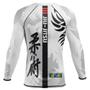 Imagem de Rash Guard Jiu-Jitsu Treino Academia Camiseta Tecido Premium