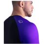 Imagem de Rash Guard Koral Kombat Manga Longa Preto e Roxo