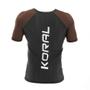 Imagem de Rash Guard Koral Submission Preto e Marrom-G