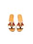 Imagem de Rasteira Chic Line OFF com Pedraria Borboleta