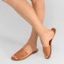 Imagem de Rasteira Couro Shoestock Slide