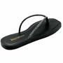 Imagem de Rasteira Serenity Com Strass Feminina LV2244-1