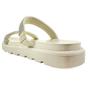 Imagem de Rasteira Vizzano Flatform Strass Hotfix - Creme
