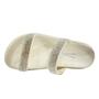 Imagem de Rasteira Vizzano Flatform Strass Hotfix - Creme
