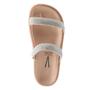 Imagem de Rasteira Vizzano Flatform Strass Hotfix - Rosê