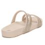 Imagem de Rasteira Zaxy Slide Glitter Feminina - Branco Off